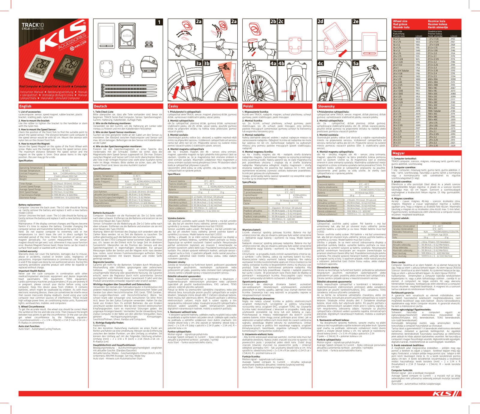 Kellys Track 10 User Manual