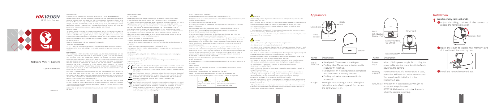 Hangzhou Hikvision Digital Technology I00C10D, I00P10C User Manual