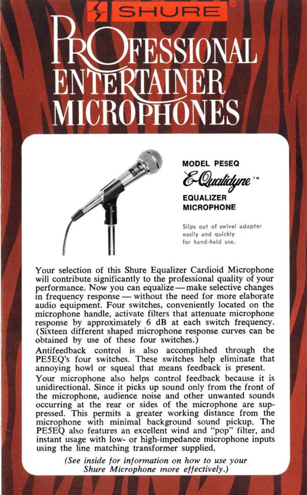 Shure PE5EQ User Guide - ManualMachine.com