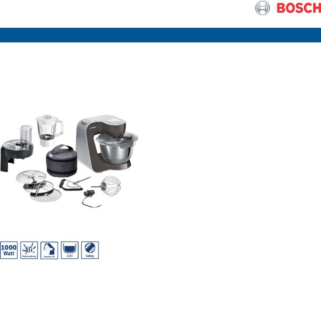 Bosch MUM58A20 User Manual