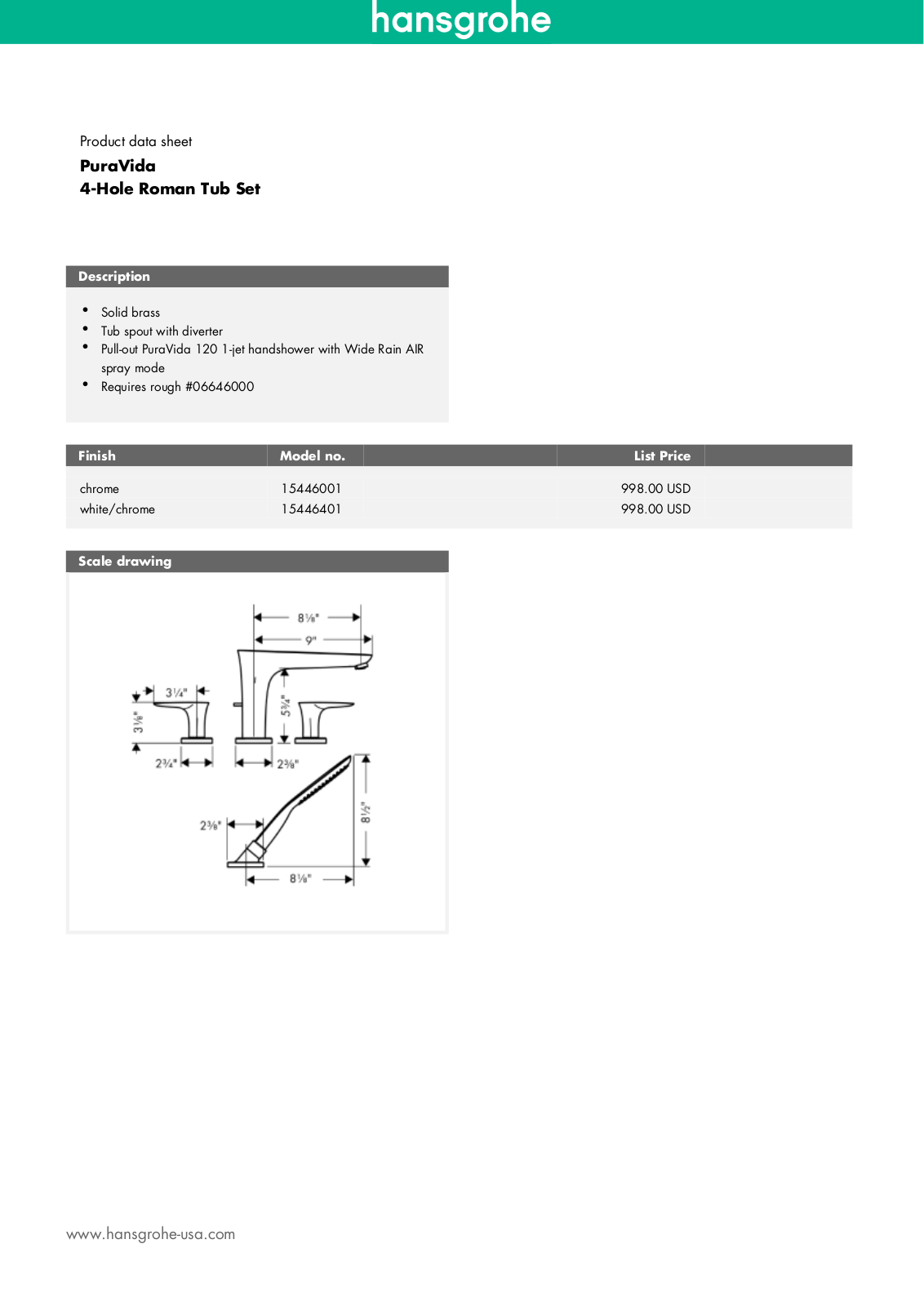 Factory Direct Hardware 15446 User Manual