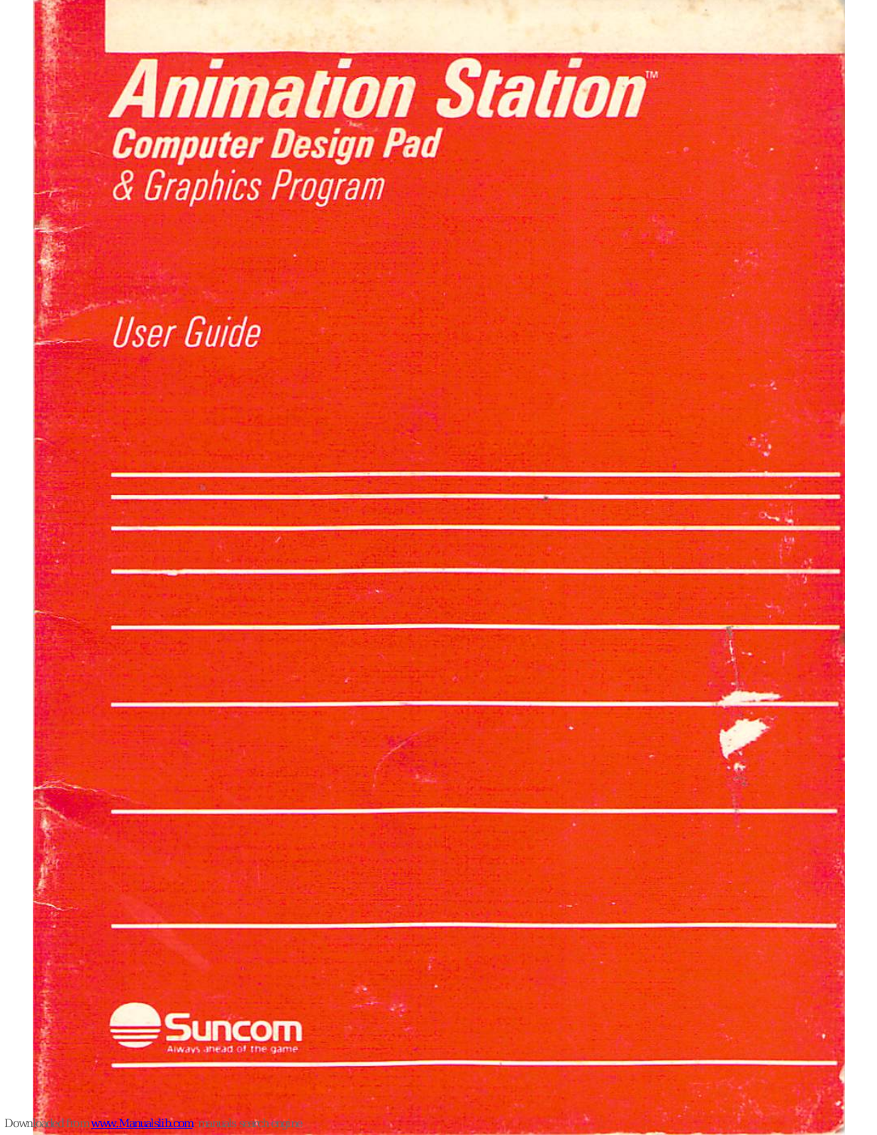 Suncom Animation Station User Manual - ManualMachine.com