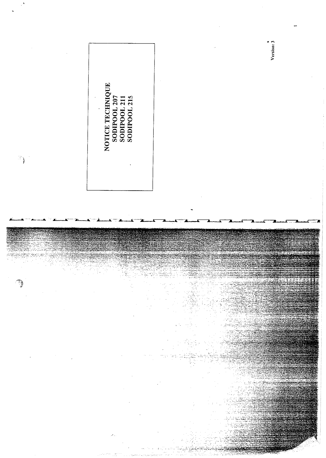 BAYROL SODIPOOL 207, SODIPOOL 211, SODIPOOL 215 User Manual