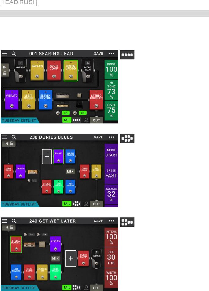 HeadRush Pedalboard User Manual