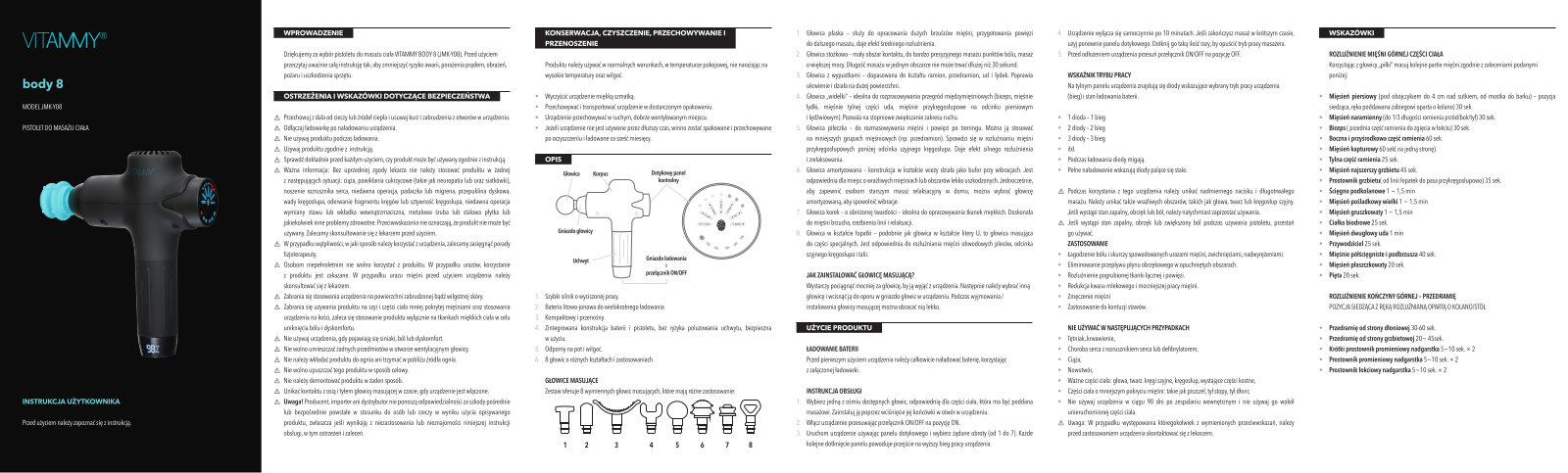 VITAMMY Body 8 User guide - ManualMachine.com