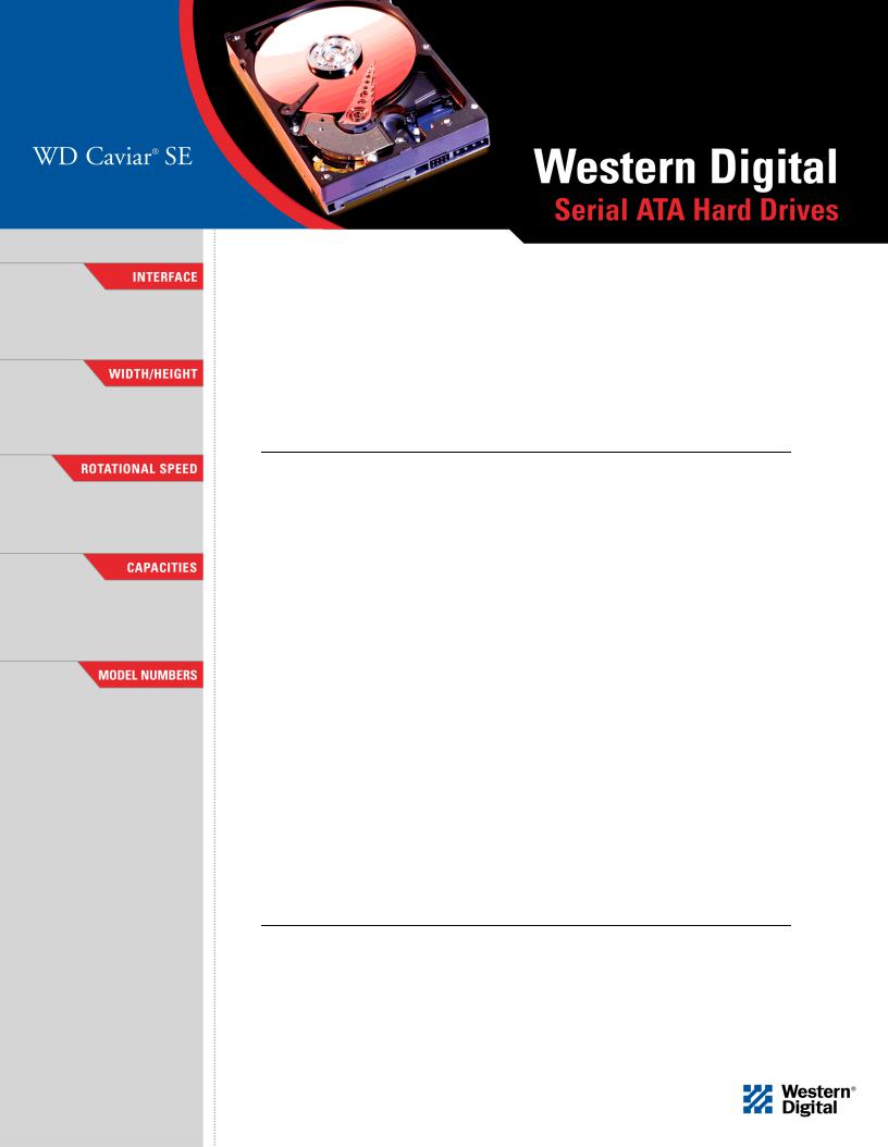 Western Digital WD1200JD, WD1600JD, WD2000JD, WD2500JD, WD400JD User Manual