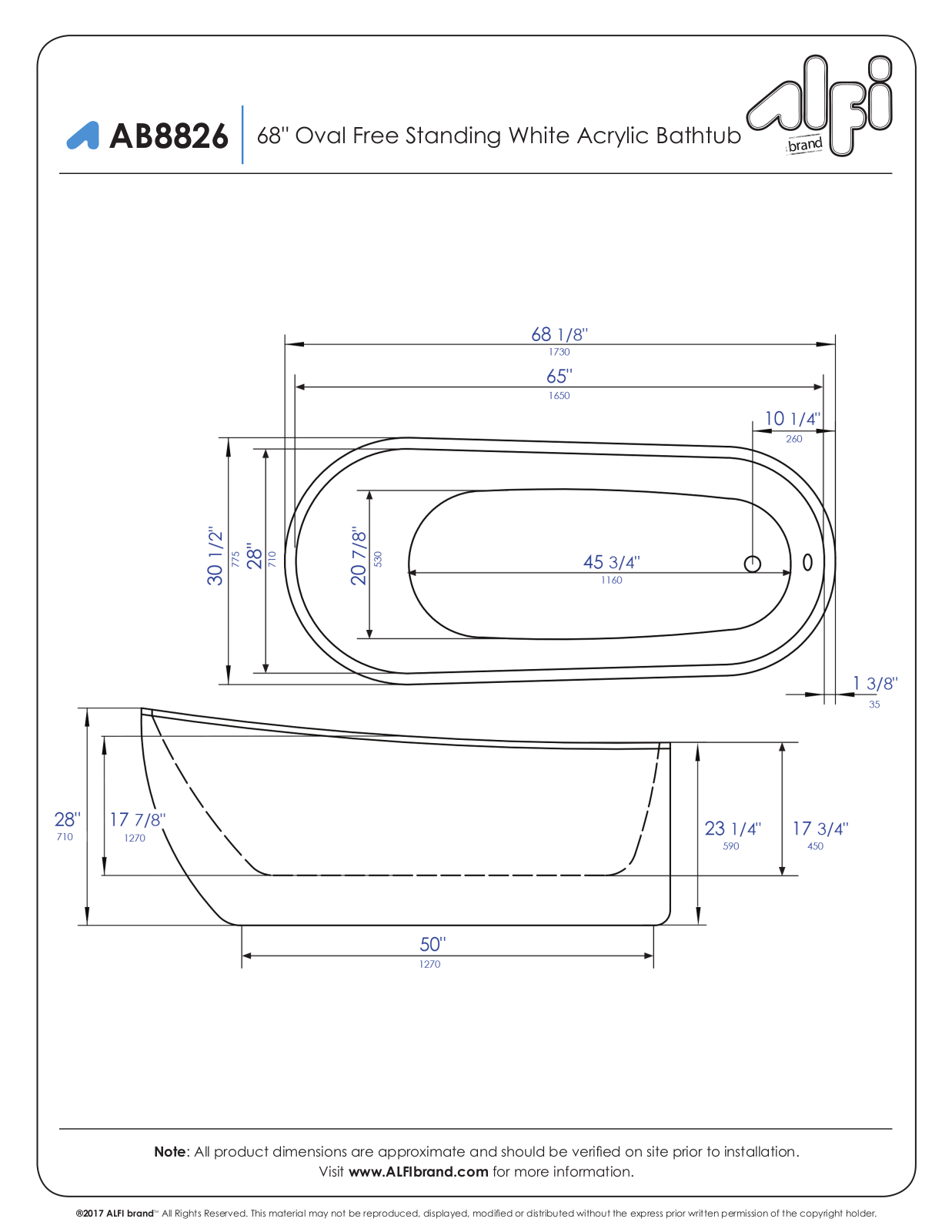 Alfi AB8826 Specifications - ManualMachine.com