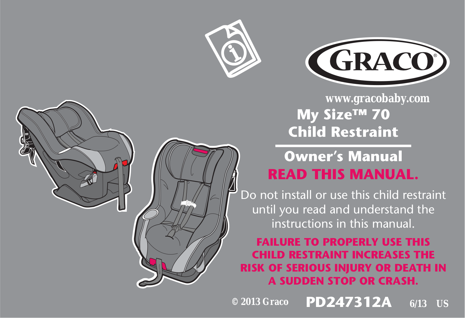 Graco PD247312A User Manual