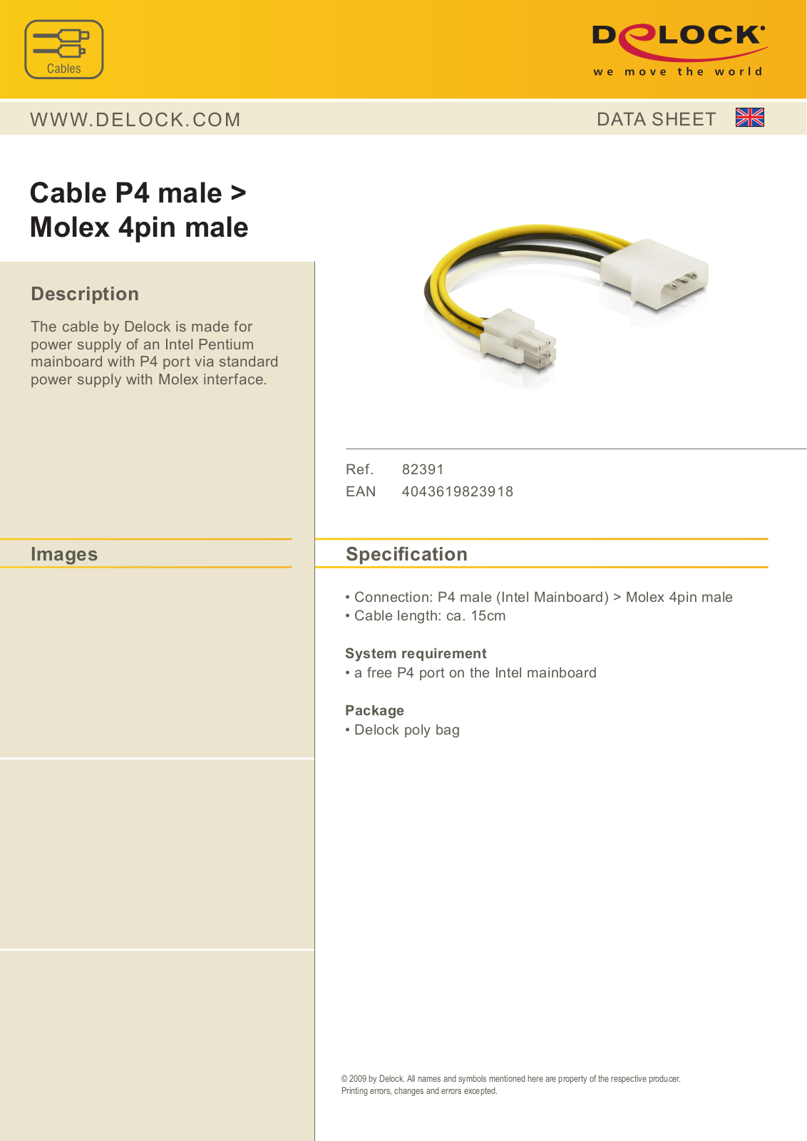 DeLOCK 82391 User Manual