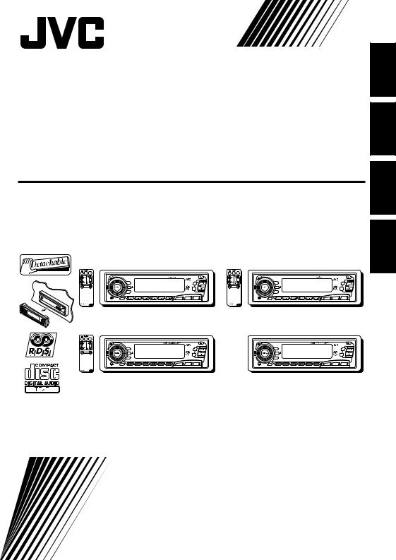 JVC KD-SX909, KD-SX925, KD-SX924, KD-SX979 Manual