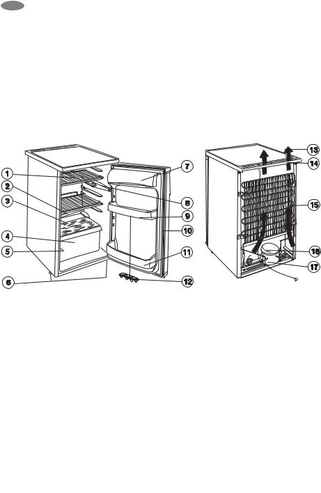 Zanussi ZRT16J User Manual