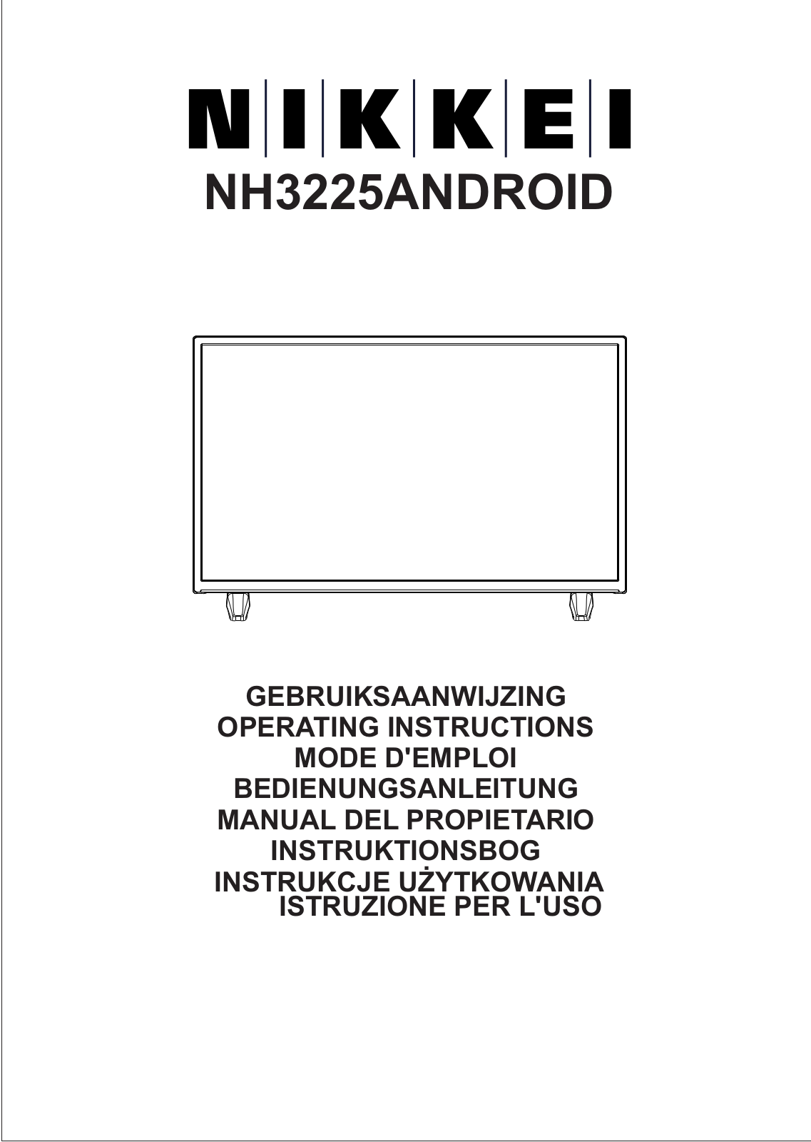 Nikkei NH3225ANDROID User guide - ManualMachine.com