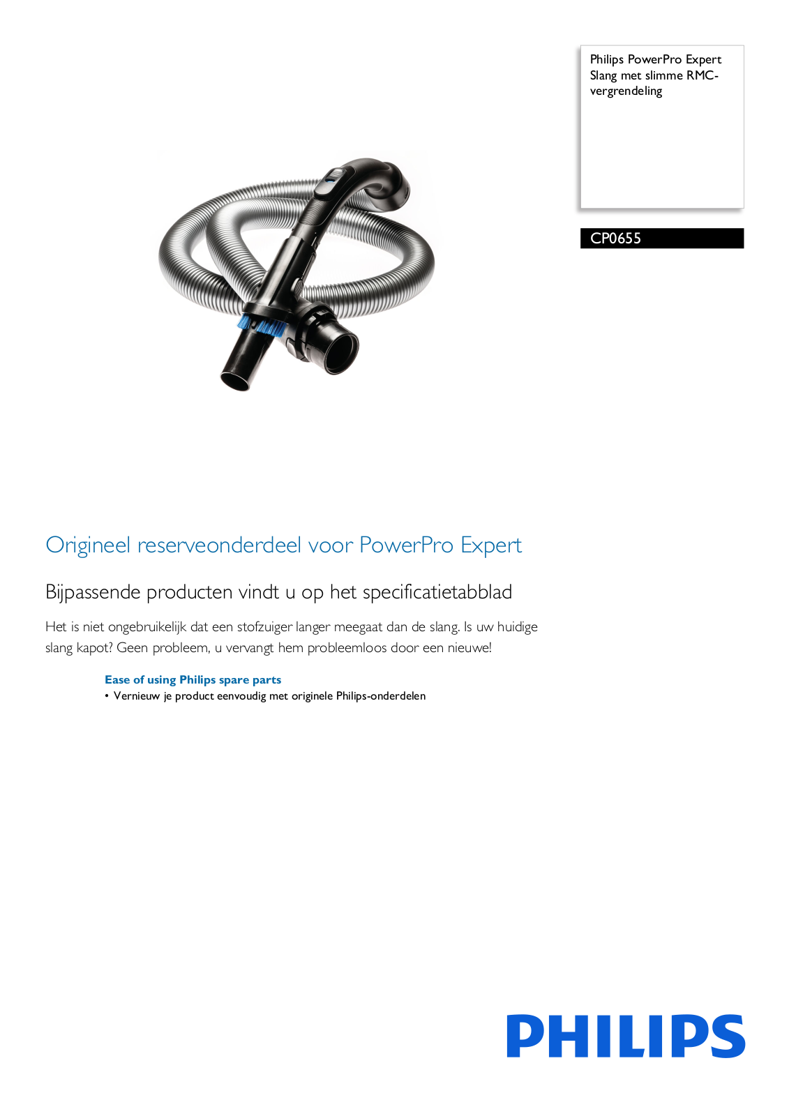 Philips CP0655/01 Leaflet - ManualMachine.com