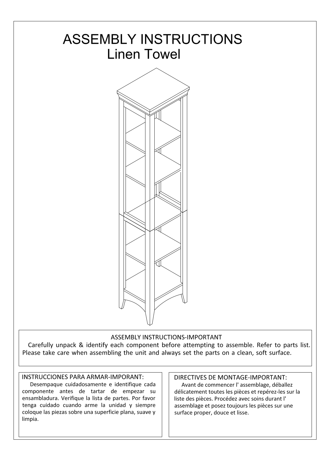 Sand & Stable W004935115 Installation & Assembly - ManualMachine.com
