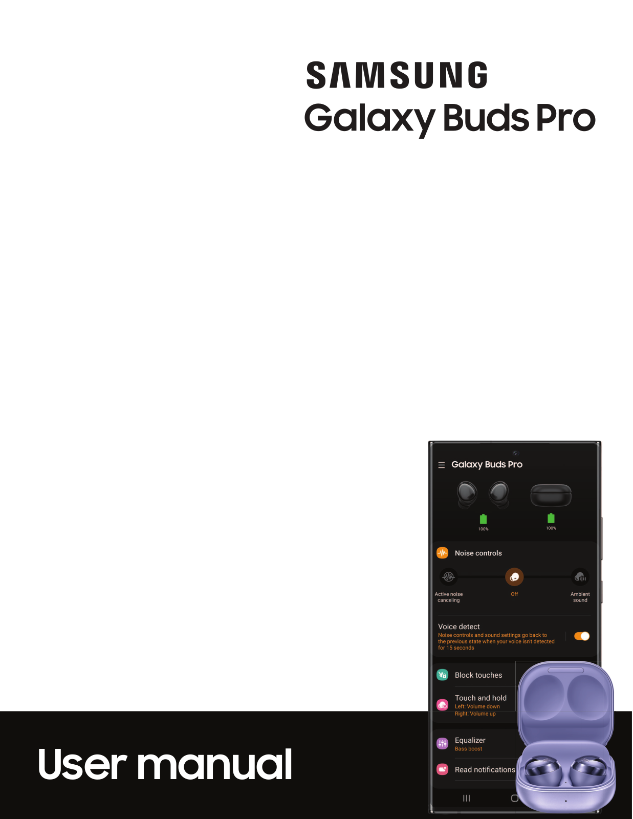 Samsung Galaxy bud pro Owner's Manual