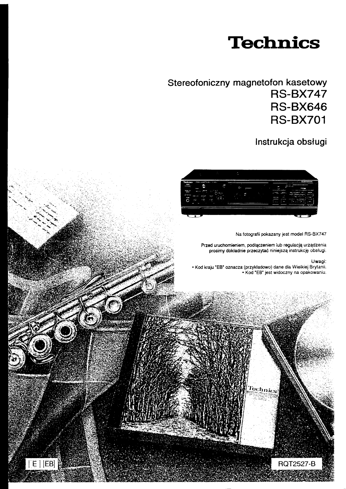 Technics RSBX-701 Owners manual