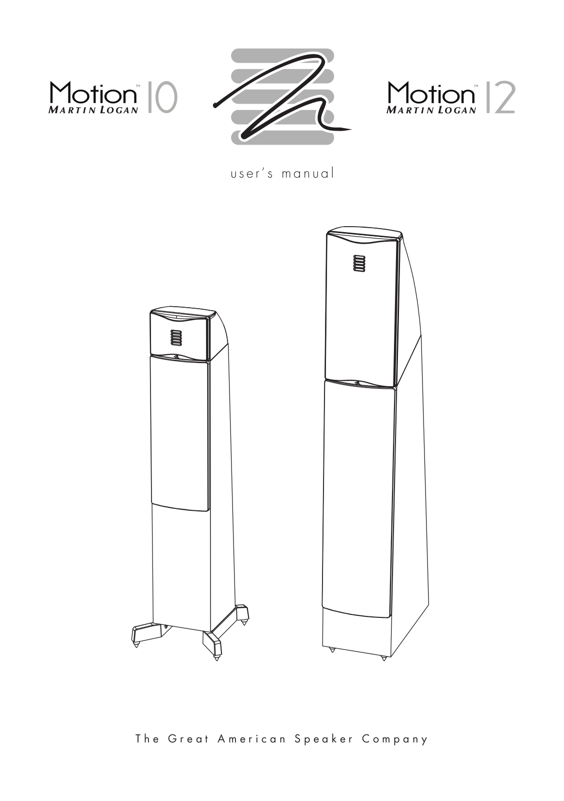 MartinLogan Motion 10, Motion 12 User Manual