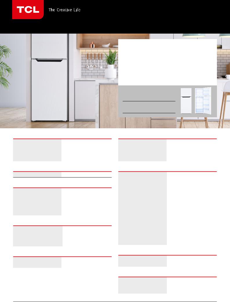 TCL P362TMW Datasheet