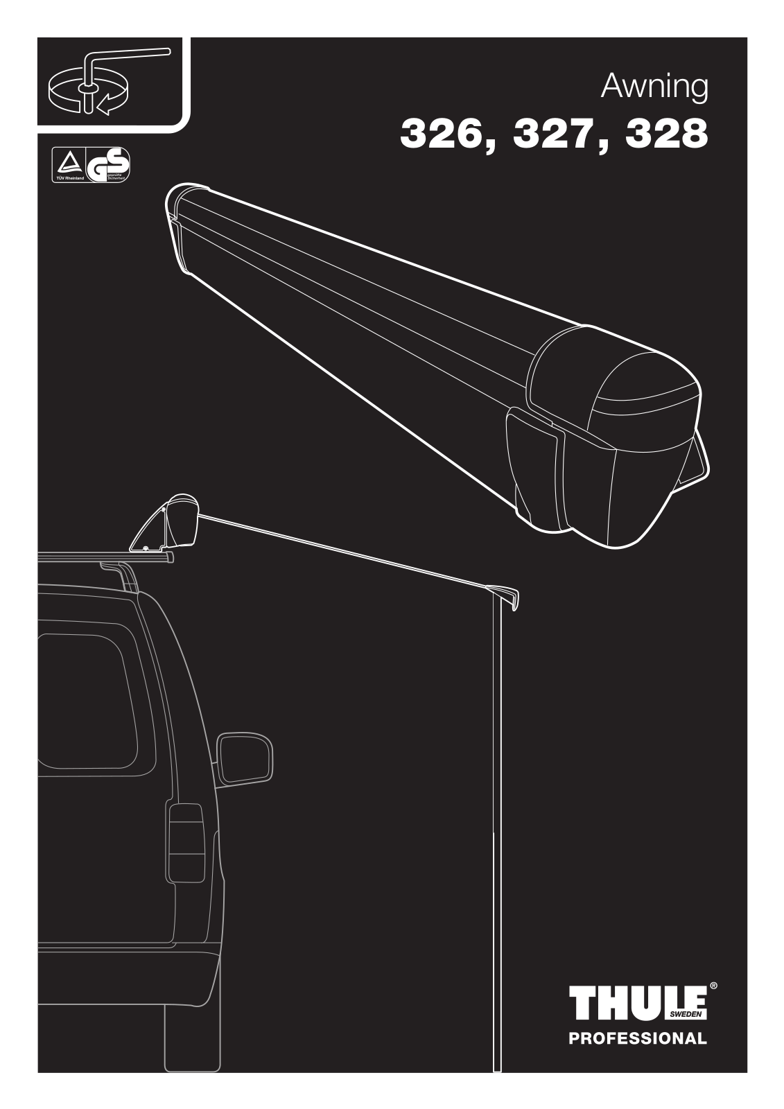 Thule Awning 327, Awning 326, Awning 328 User Manual