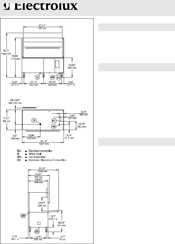 Electrolux 506033(WT850M208U) General Manual