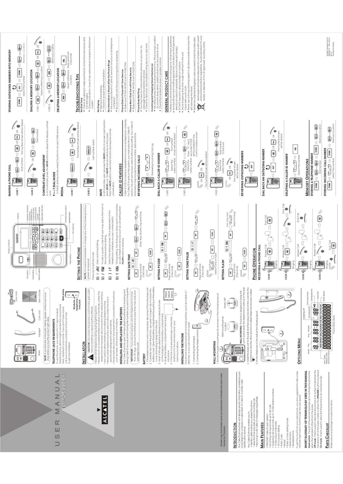 Atlinks TEMPORIS 55 EX User Manual