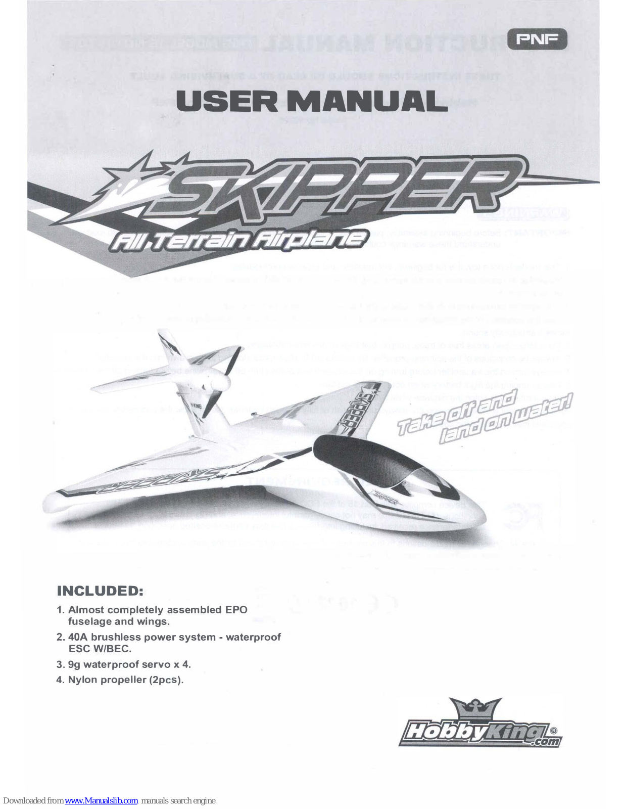 HobbyKing skipper User Manual - ManualMachine.com