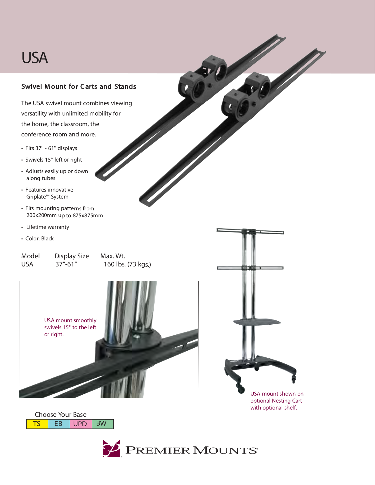 Premier Mounts 37-61 User Manual - ManualMachine.com