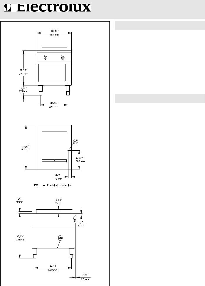 Electrolux 584114 S90, 584115 S90, 584116 S90, 584117 S90 General Manual