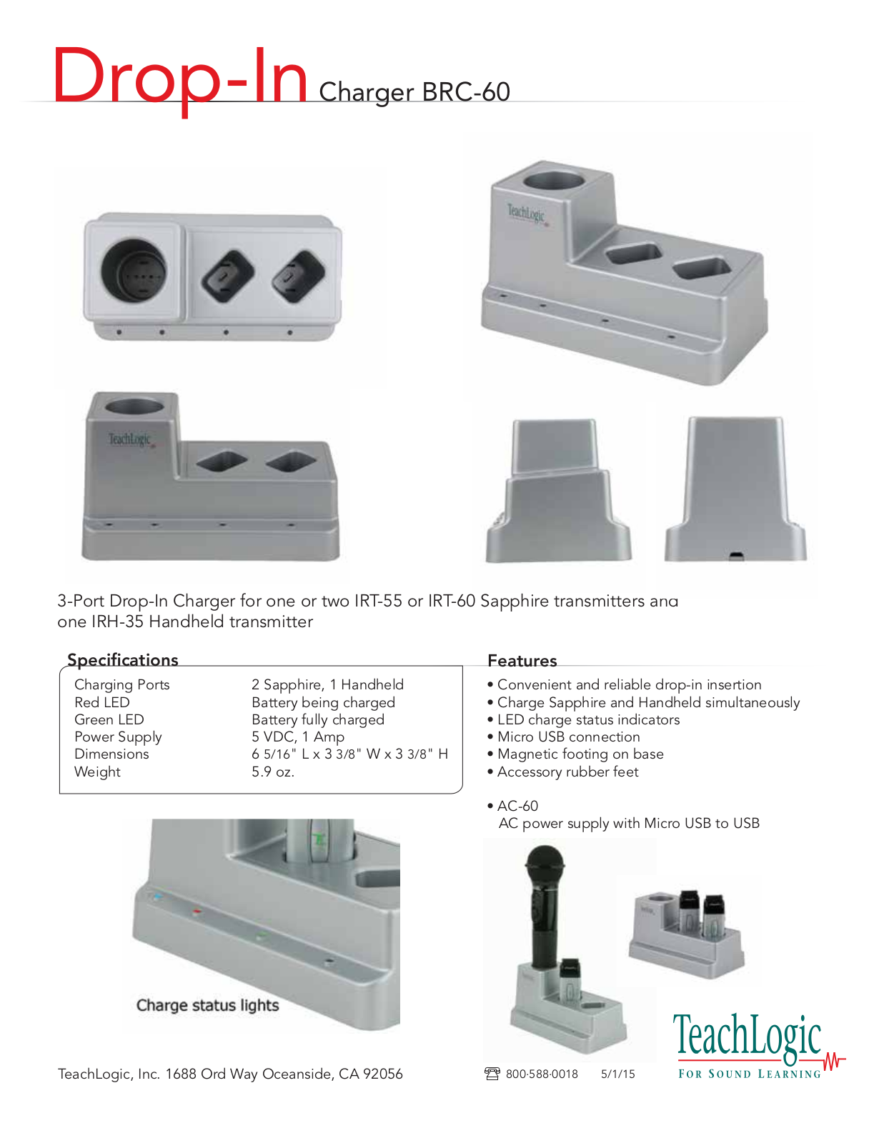 TeachLogic IRM-5650-LS-4 Datasheet