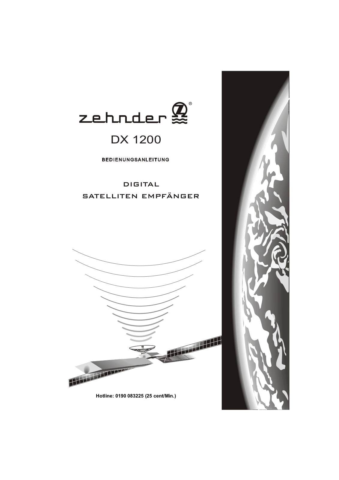 Zehnder DX 1200 User Manual