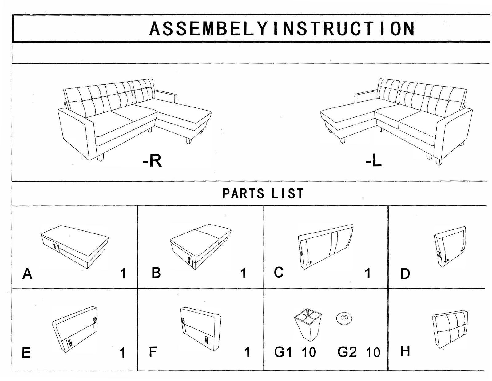Zipcode Design W001308548 Installation & Assembly - ManualMachine.com