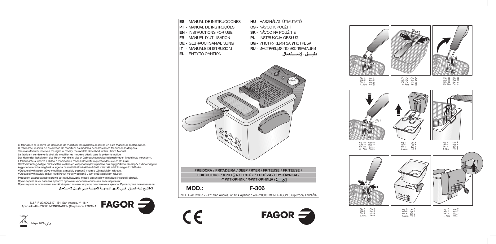 FAGOR F306 User Manual