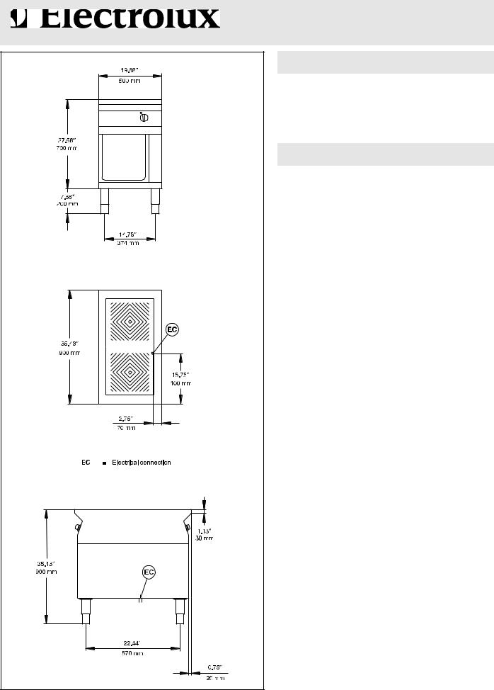 Electrolux 584130 General Manual