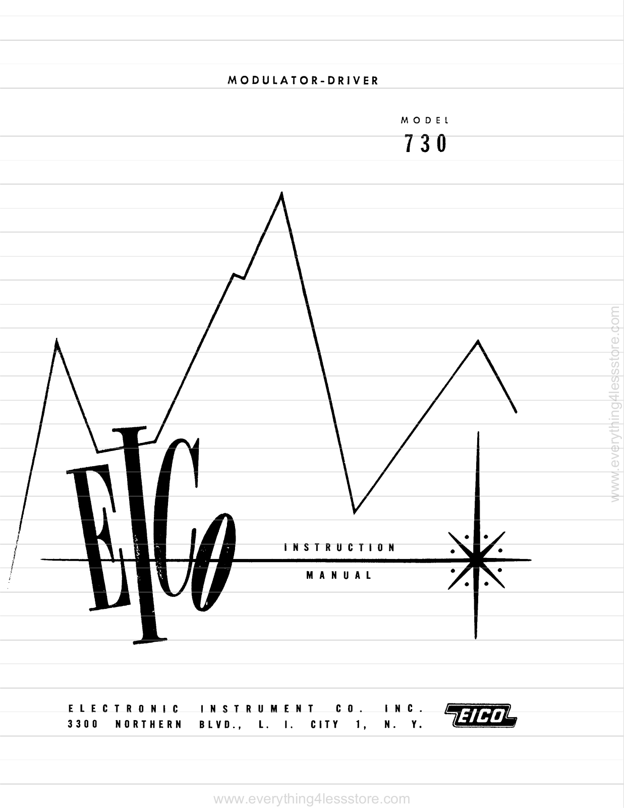 Eico 730 User Manual