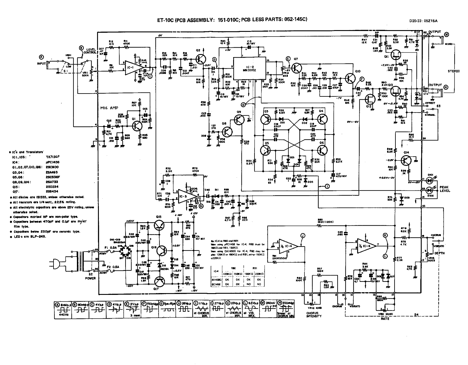 Boss ce1 schematic