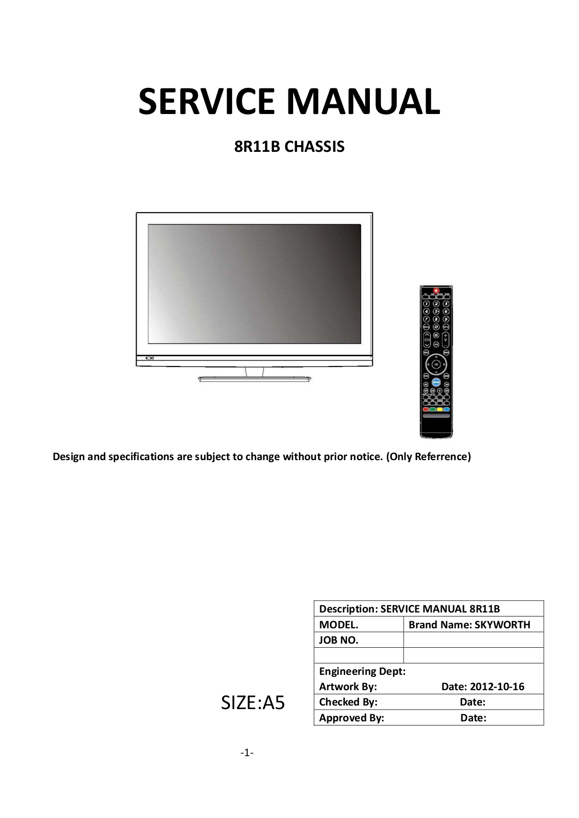 Pioneer PLE24HMN2 Schematic