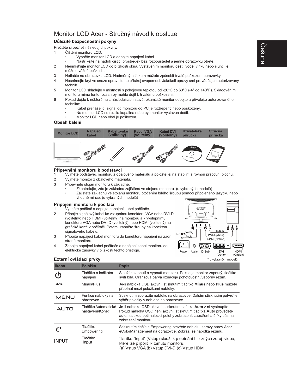 Acer H234H User Manual