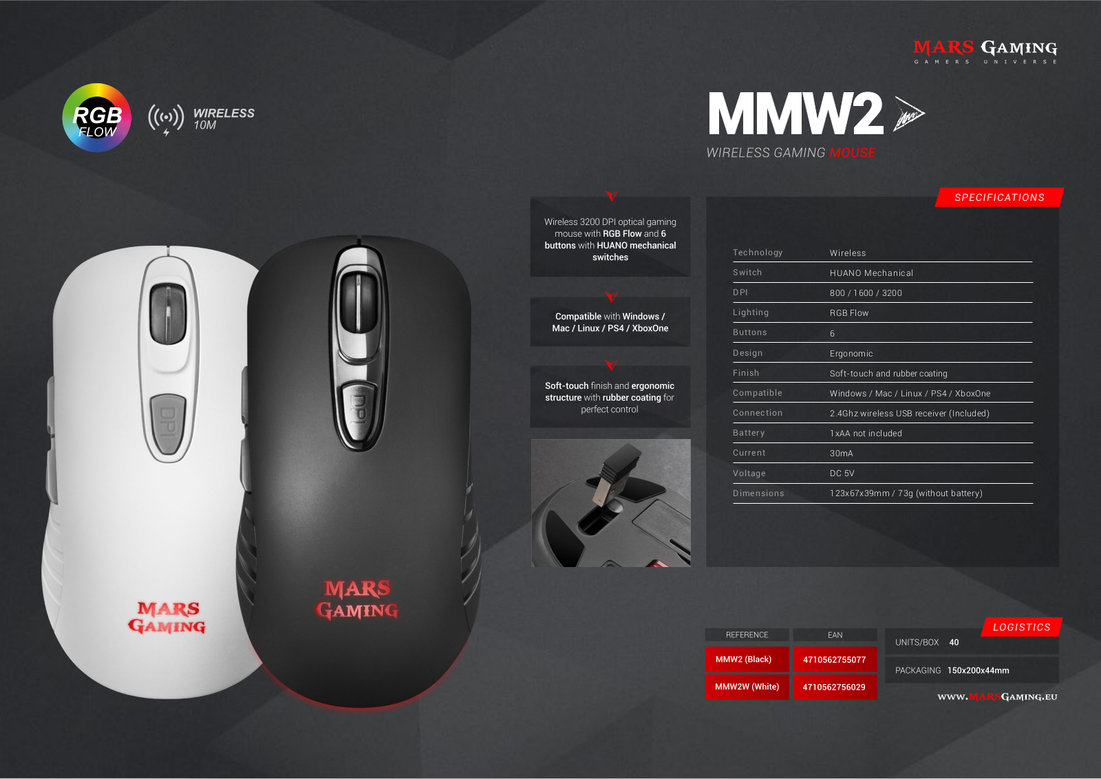 Mars Gaming MMW2 User Manual