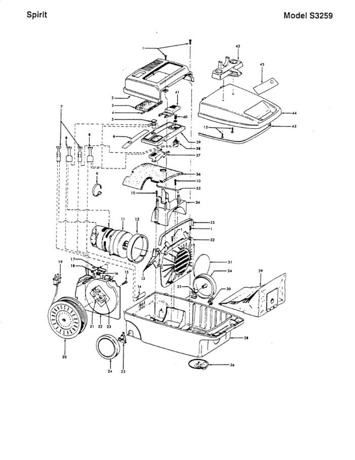 Hoover S3259 Owner's Manual