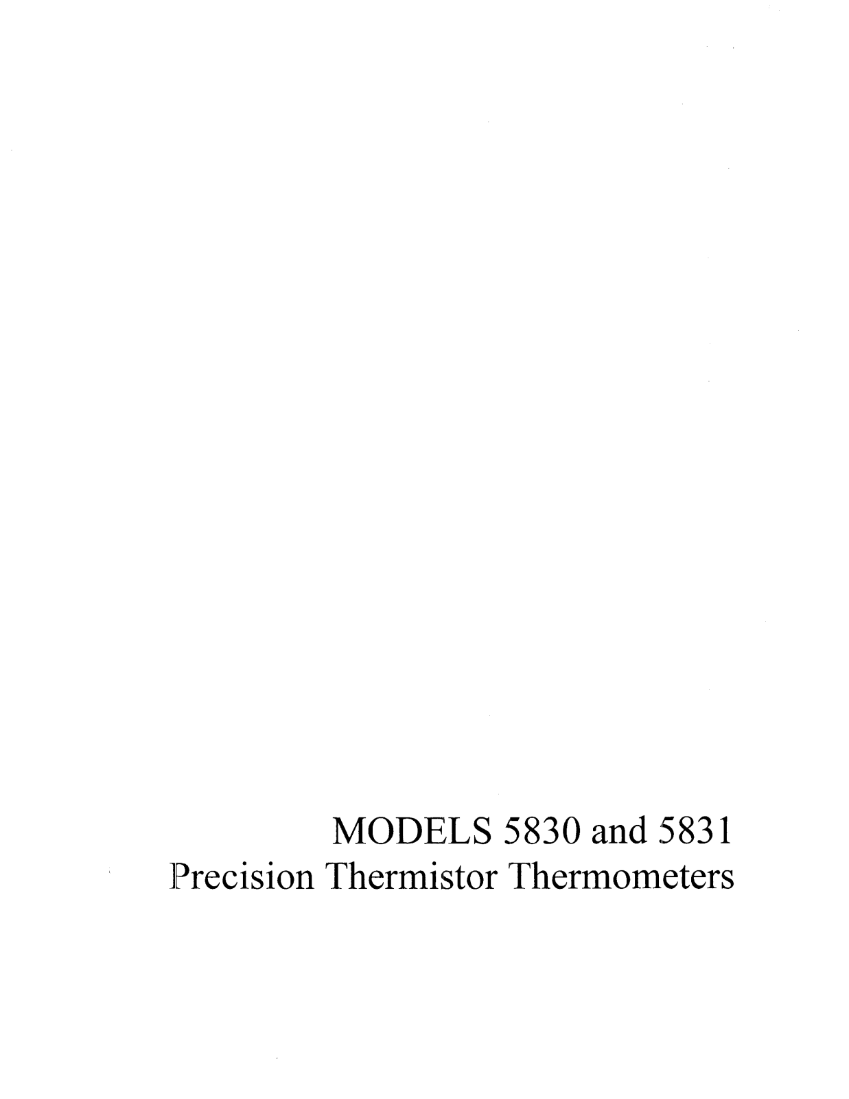 Omega 5830, 5831 User guide - ManualMachine.com