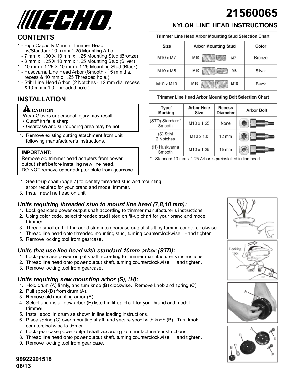 Echo 21560065 User Manual