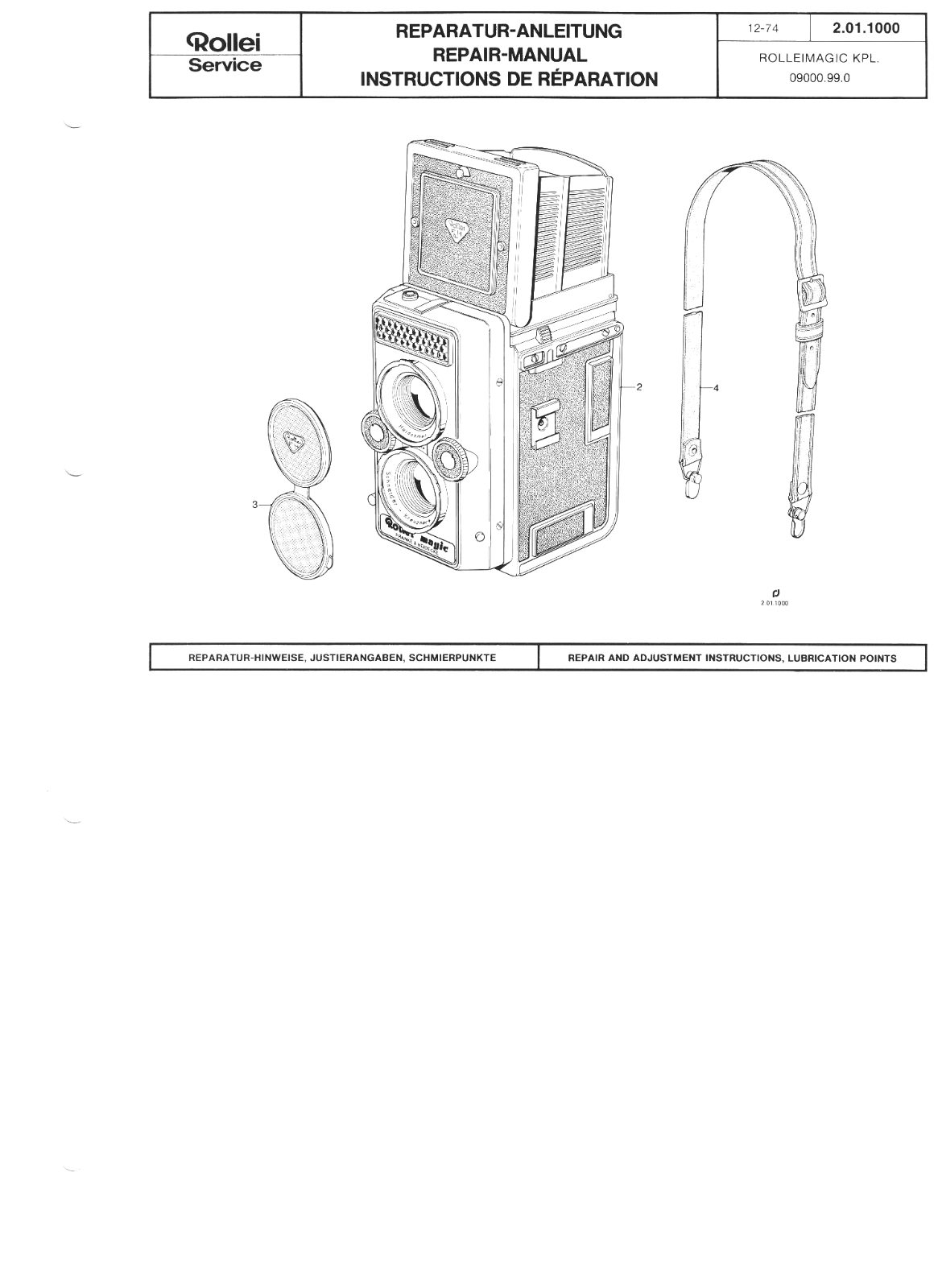 Rollei Rolleimagic Repair manual