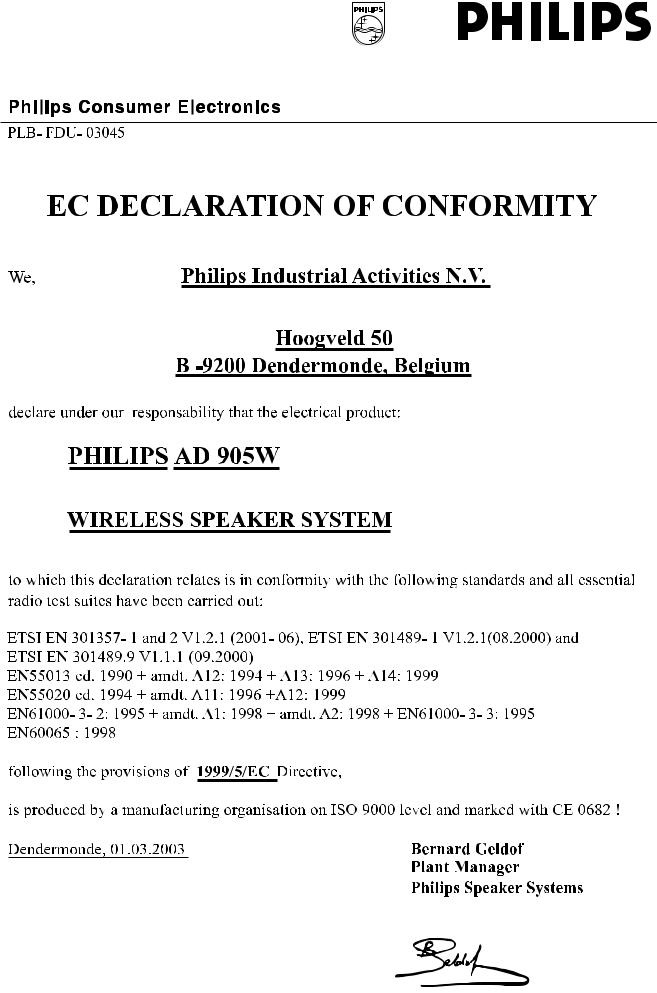 Philips LX3700D User Manual