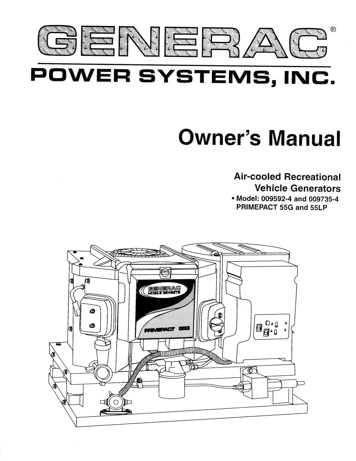 Generac IM, Q-Series, NP User Manual