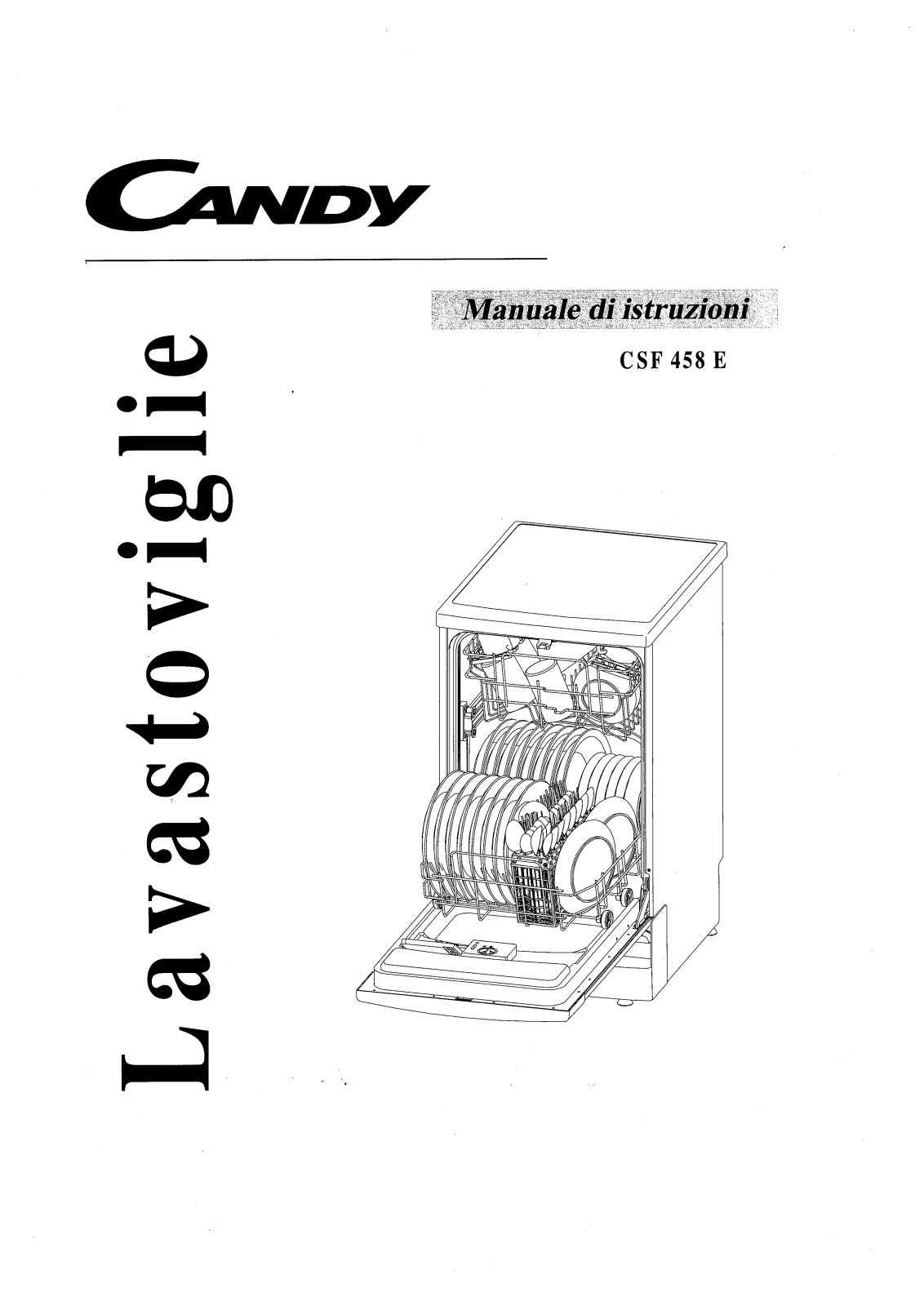 Candy CSF 458 E Manual