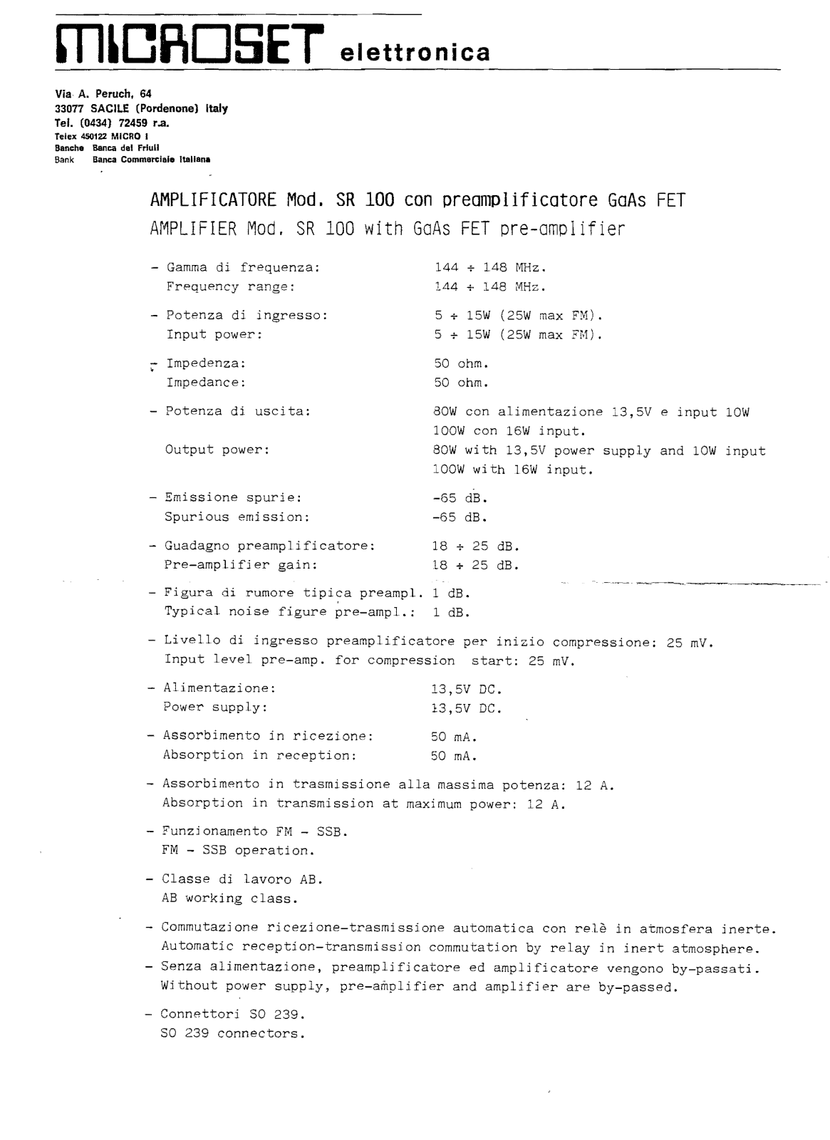 Microset SR-100 User guide - ManualMachine.com