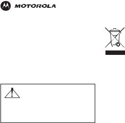 Motorola VT2400 user Manual