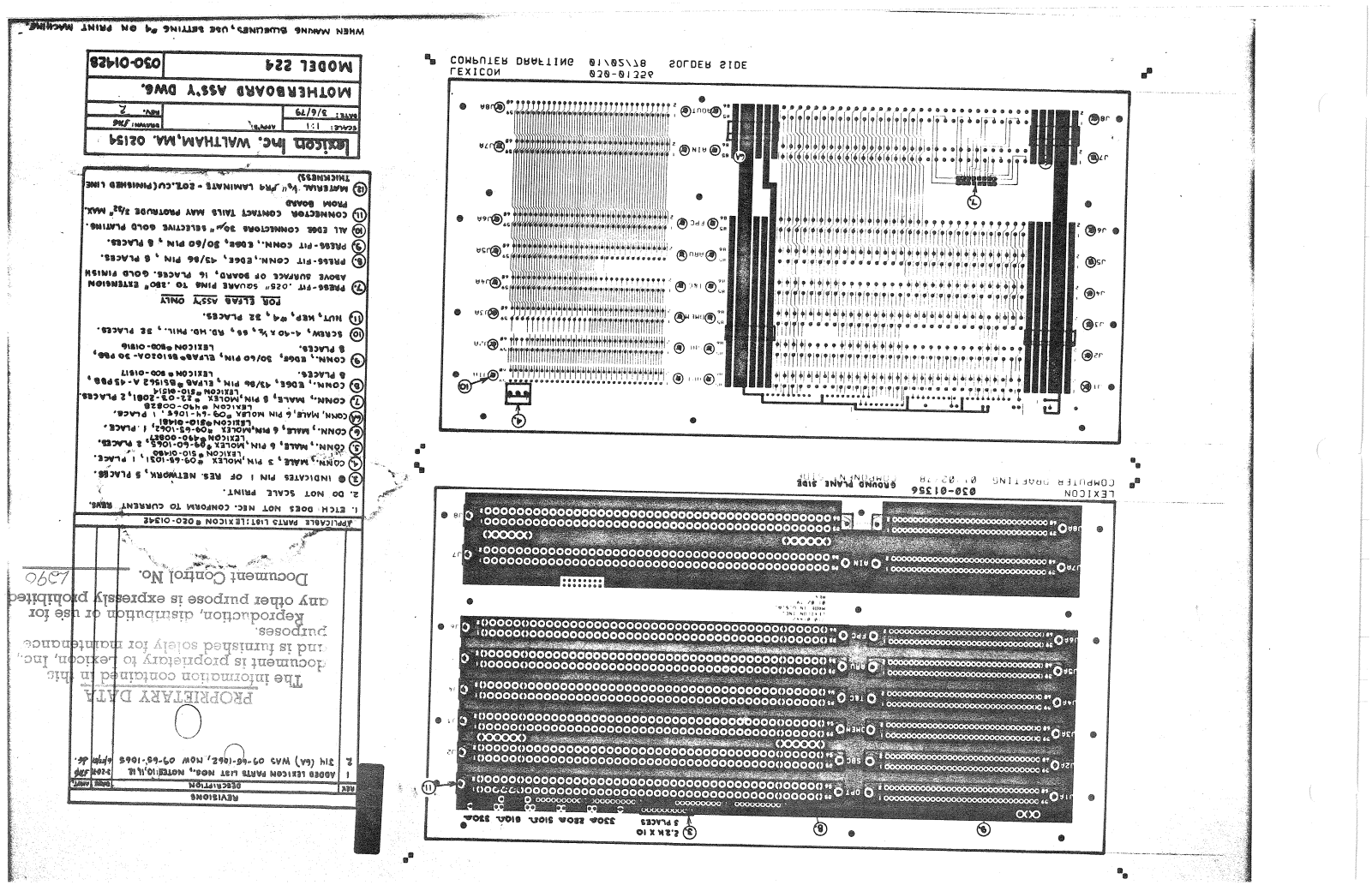 Lexicon 224, 224X Schematic