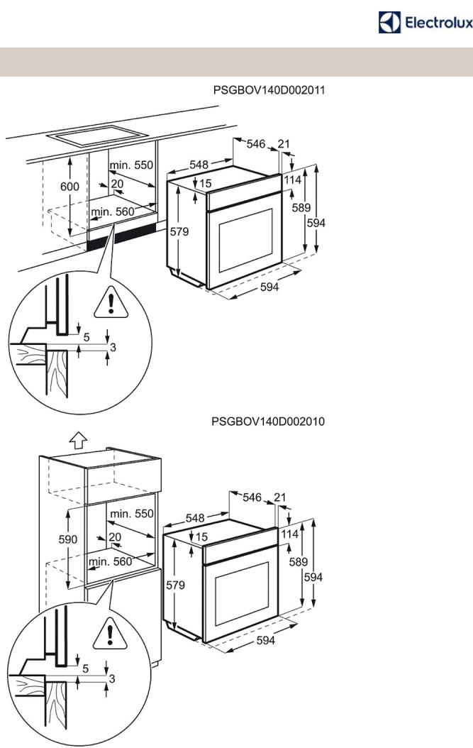 Electrolux OPEB7558K User Manual