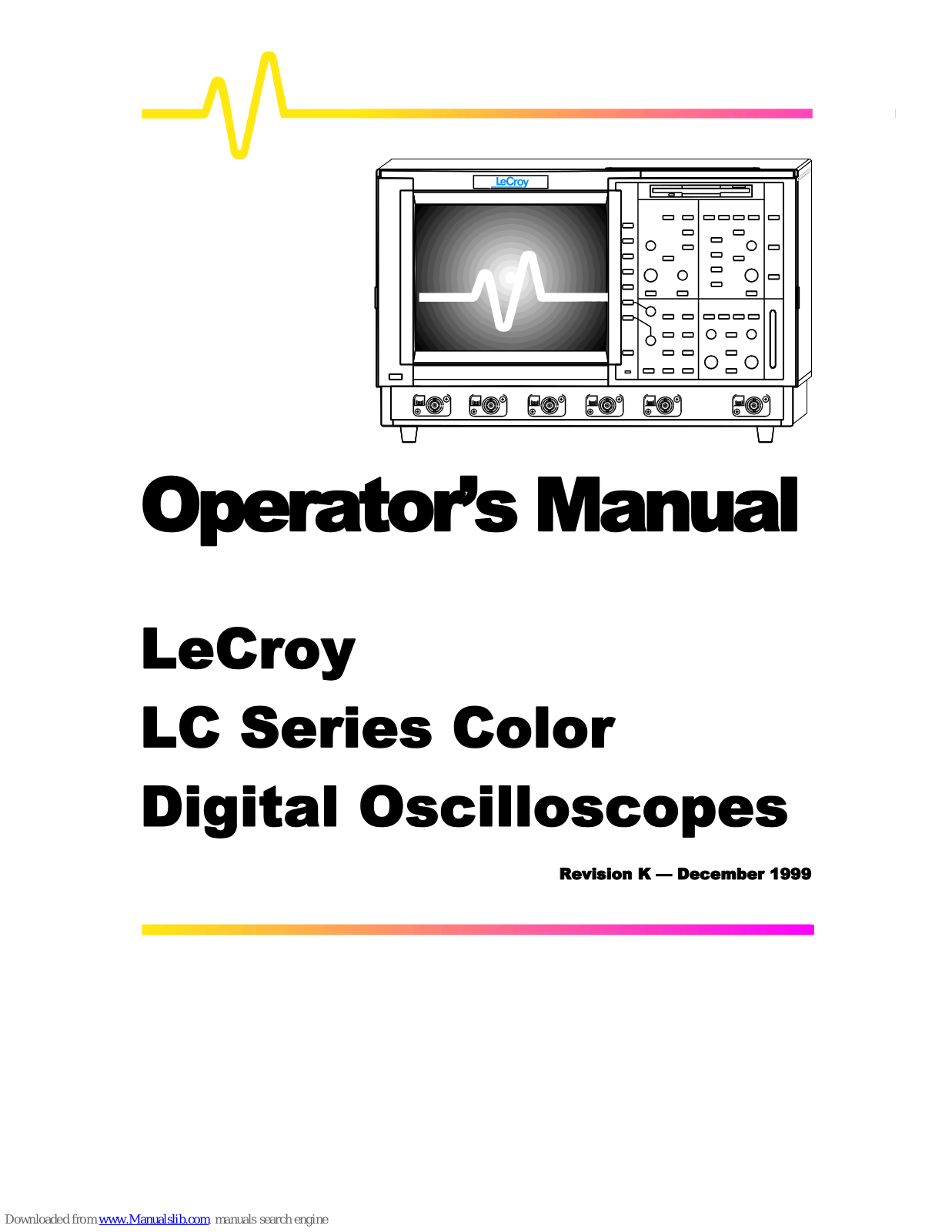 LeCroy LC Series Operator's Manual